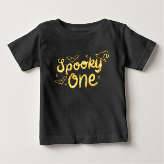 T-shirt Pour Bébé Éffrayant un 1er anniversaire