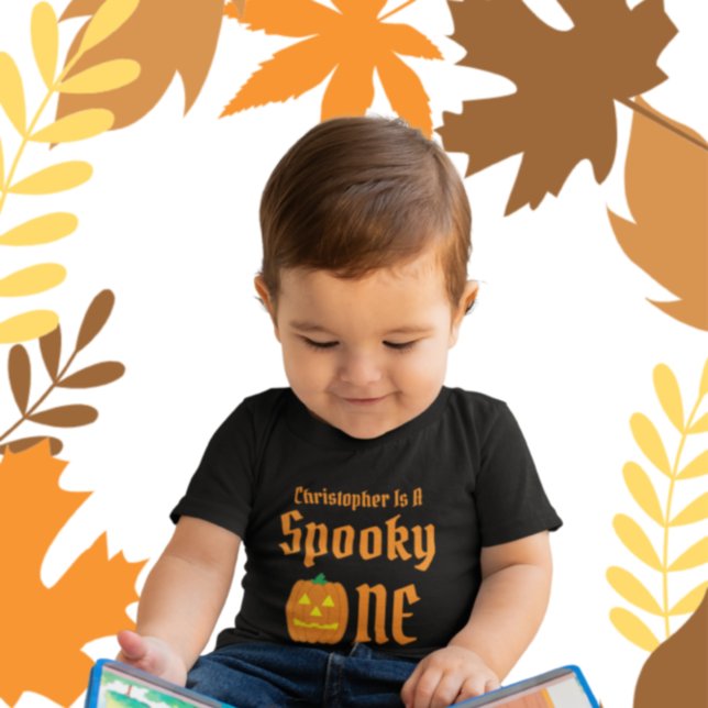 T-shirt Pour Bébé Éffrayant un 1er anniversaire (Créateur téléchargé)