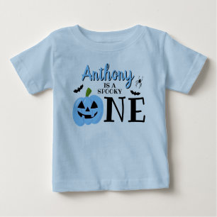 T-shirt Pour Bébé Éffrayant Un Halloween 1er Anniversaire