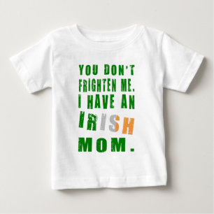 T-shirt Pour Bébé Effrayer une maman irlandaise