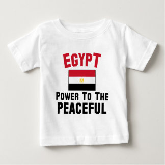 T-shirt Pour Bébé Egypte : Le Pouvoir Au Paisible