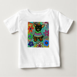 T-shirt Pour Bébé EL Perrito de chiwawa par Prisarts