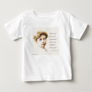 T-shirt Pour Bébé Eleanor Roosevelt en train de peindre & citation "