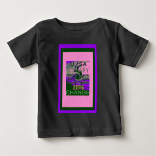 T-shirt Pour Bébé Élection 2016 Hillary USA Nous sommes plus forts e