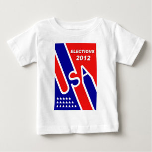 T-shirt Pour Bébé Élection américaine 2012