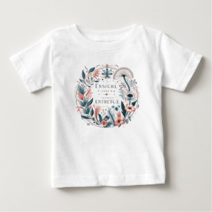 T-shirt Pour Bébé Élégance florale enchantée