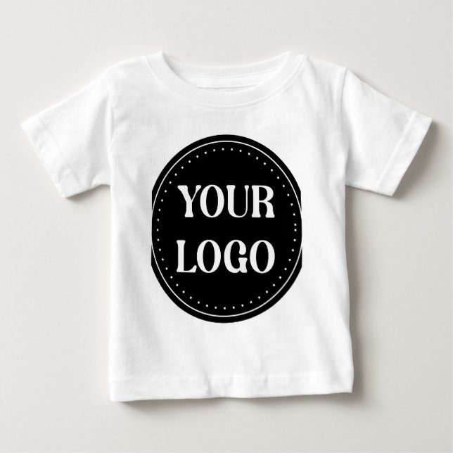 T-shirt Pour Bébé élégant, moderne, raffiné et modifiable. (Devant)