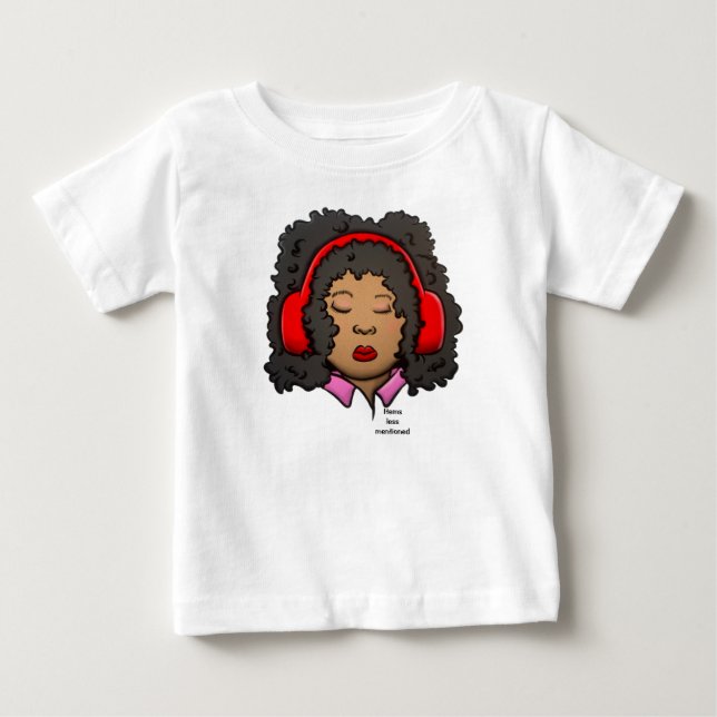 T-shirt Pour Bébé Éléments les moins mentionnés (Devant)