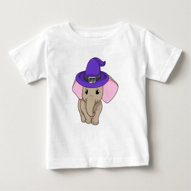T-shirt Pour Bébé Elephant (Devant)