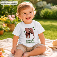 Éléphant de bébé mignon personnalisé né pour être 