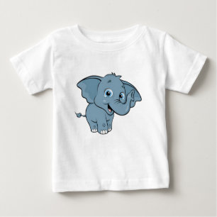 T-shirt Pour Bébé Éléphant mignon de bébé