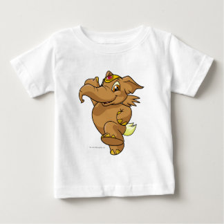 T-shirt Pour Bébé Elephante Brown