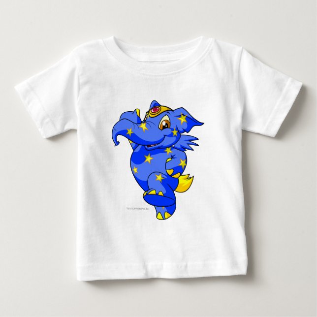 T-shirt Pour Bébé Elephante Starry (Devant)
