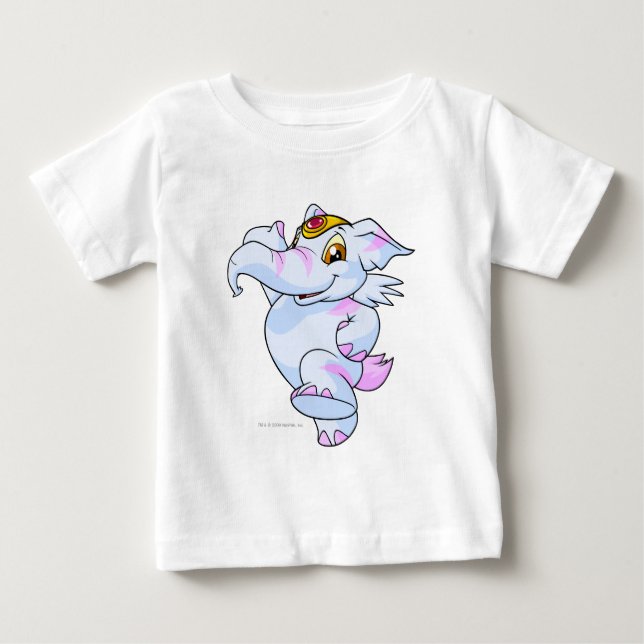 T-shirt Pour Bébé Eléphante triée (Devant)