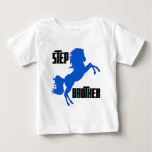 T-shirt Pour Bébé Élevage du cheval Brother