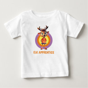 T-shirt Pour Bébé Elk Apprentice fille
