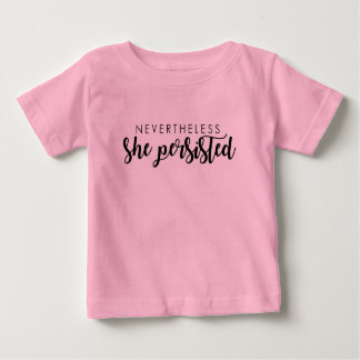 T-shirt Pour Bébé Elle A Néanmoins Persisté Toddler Shirt