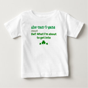 T-shirt Pour Bébé elle-nan-i-gan Saint Patrick's