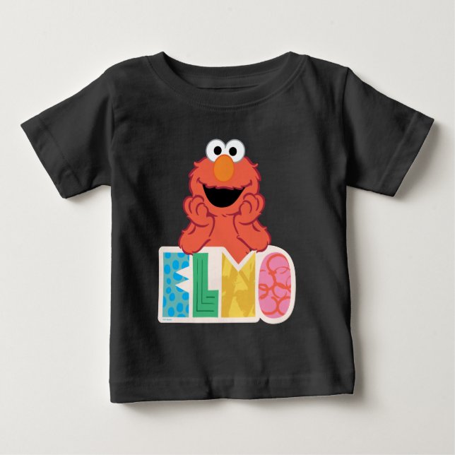 T-shirt Pour Bébé Elmo Cute & Fun (Devant)