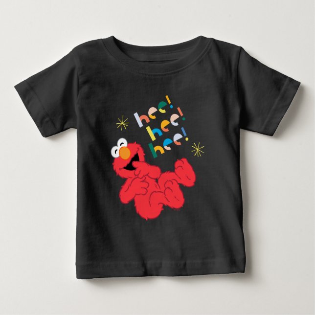 T-shirt Pour Bébé Elmo Hi! Hi! Hi! (Devant)