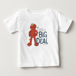 T-shirt Pour Bébé Elmo   Je suis plutôt une grosse pointure