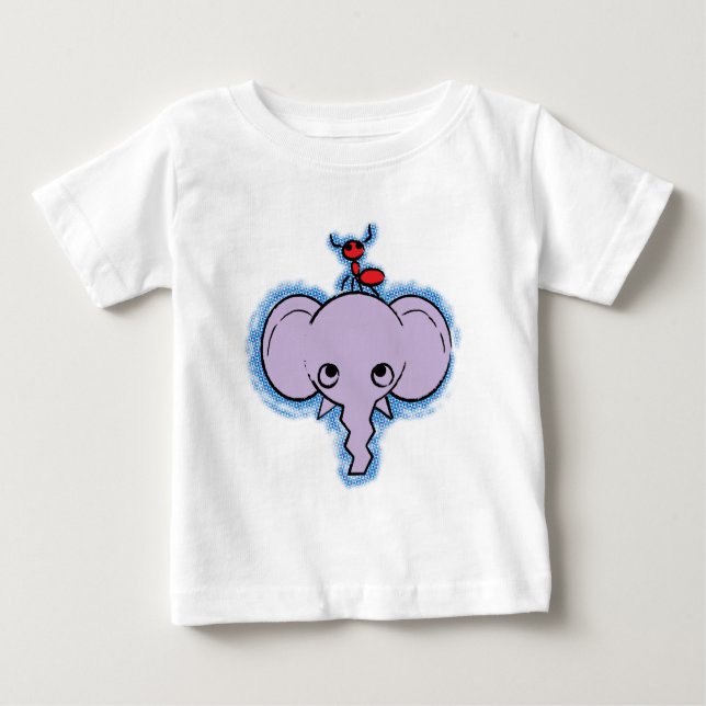 T-shirt Pour Bébé Ely F & Ant™ (Devant)