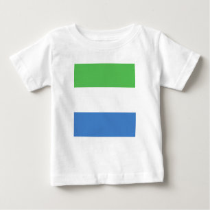 T-shirt Pour Bébé Emblème de la Sierra Leone