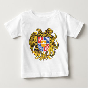 T-shirt Pour Bébé emblème de l'arménie