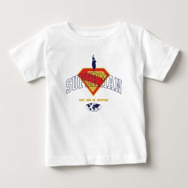 T-shirt Pour Bébé Emblème du Dernier Fils de Krypton (Devant)