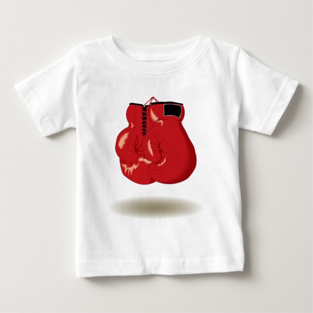 T-shirt Pour Bébé Emblème frais de boxe (Devant)