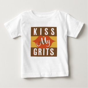 T-shirt Pour Bébé Embrasse mes petits pains