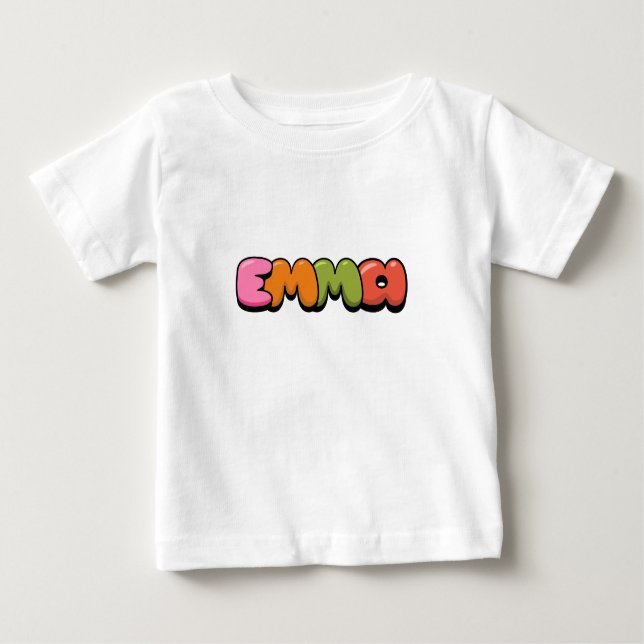 T-shirt Pour Bébé Emma (Devant)