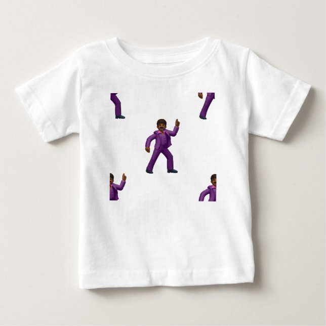 T-shirt Pour Bébé Emoji Dancing Man (Devant)