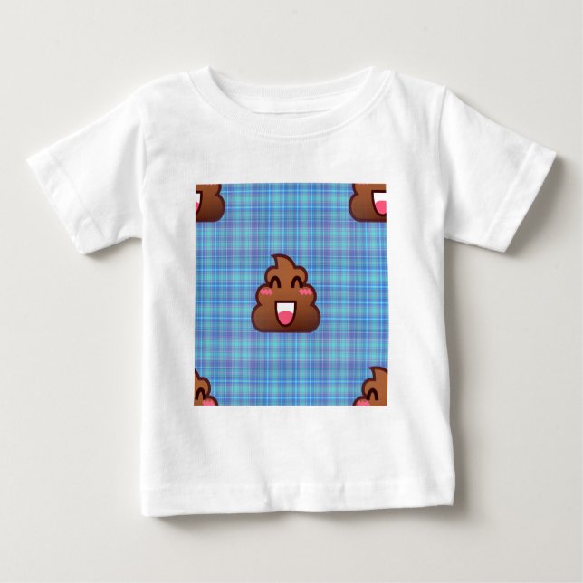T-shirt Pour Bébé émoticône (Devant)