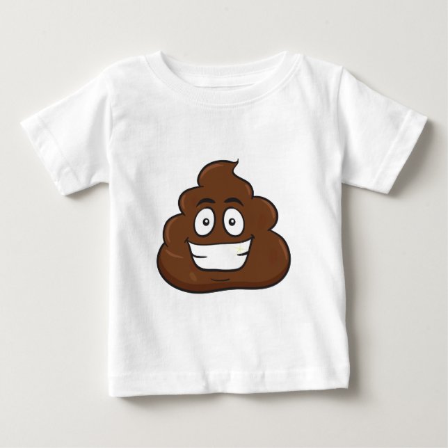 T-shirt Pour Bébé émoticône (Devant)