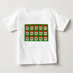 T-shirt Pour Bébé émoticônes de père Noël
