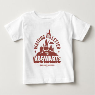 T-shirt Pour Bébé En attendant ma Lettre pour Poudlard