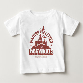T-shirt Pour Bébé En attendant ma Lettre pour Poudlard