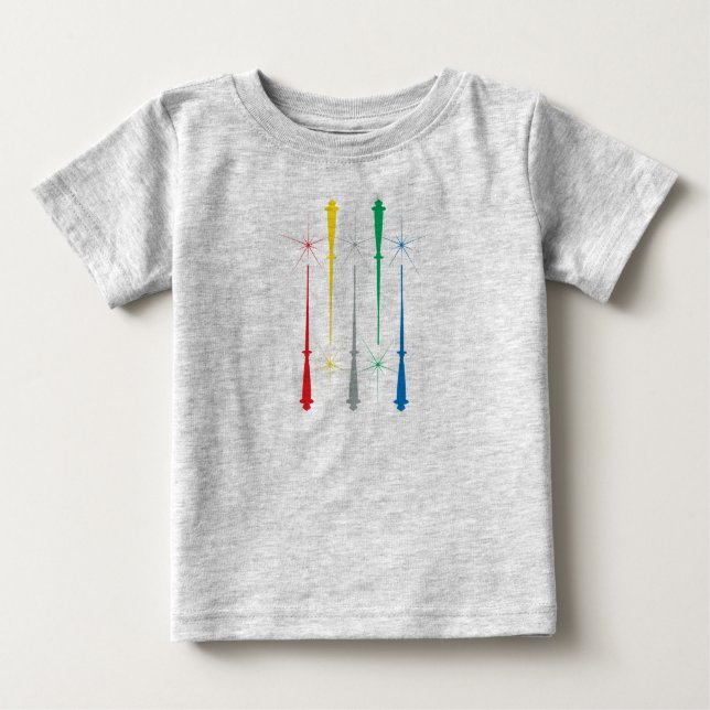T-shirt pour bébé en laine magique (Devant)