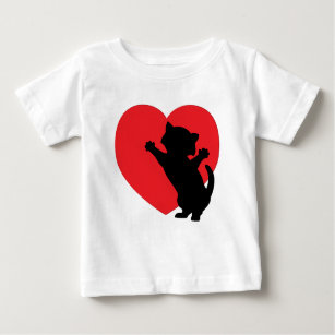 T-shirt pour bébé en silhouette