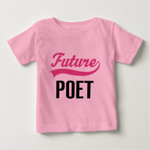 T-shirt Pour Bébé Enfant de poète (avenir)