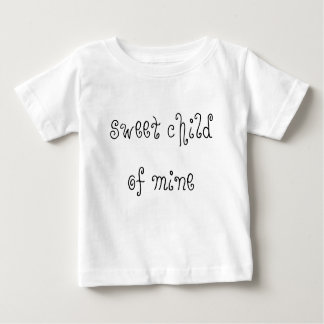 T-shirt Pour Bébé enfant doux de mon bébé tee
