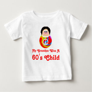 T-shirt Pour Bébé enfant drôle de paix de bande dessinée d'enfant