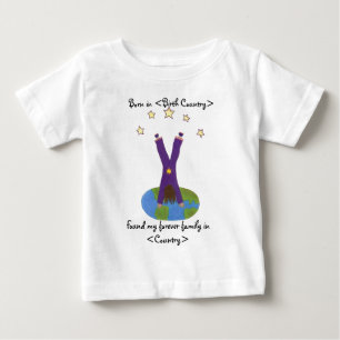 T-shirt Pour Bébé Enfant du monde