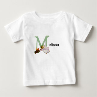 T-shirt Pour Bébé Enfant en bas âge de la lettre M de Beatrix Potter