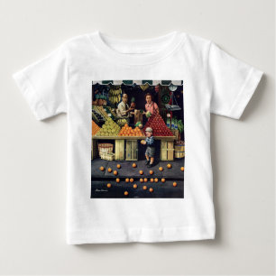 T-shirt Pour Bébé Enfant en bas âge et oranges