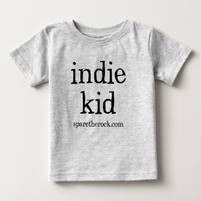 T-shirt Pour Bébé Enfant indépendant (Devant)