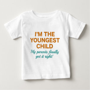 T-shirt Pour Bébé Enfant le plus jeune