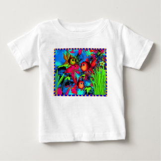 T-Shirt Pour Bébé Enfant Poisson Rouge Sous-Marin