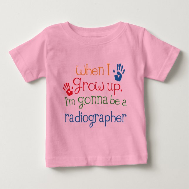 T-shirt Pour Bébé Enfant radiographe (futur) (Devant)